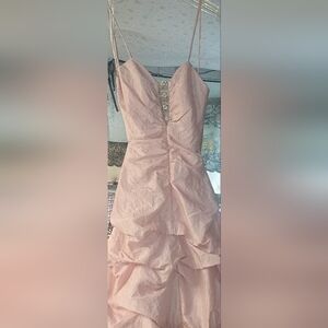 Masquerade Strapless Light Pink Dress